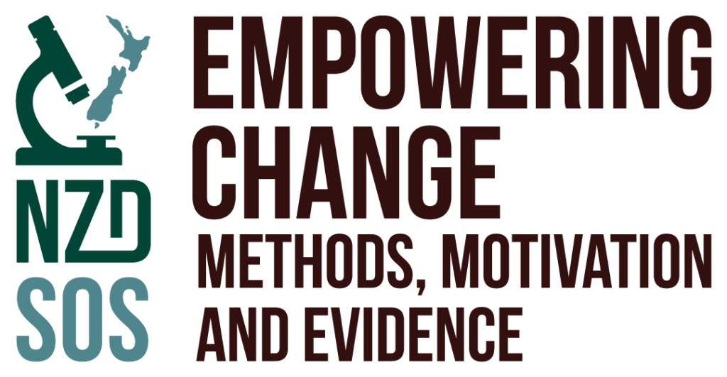 NZDSOS Conference: Empowering Change, Methods, Motivation and Evidence